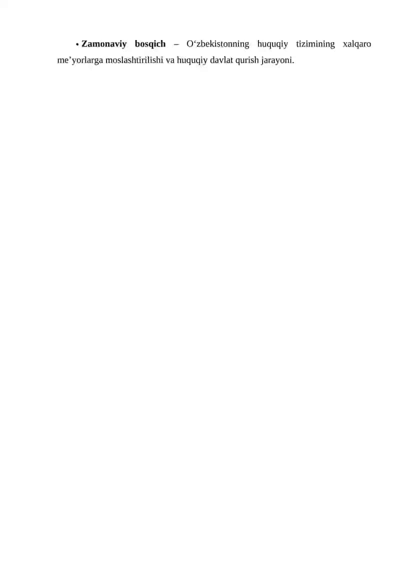 Konstitutsiyaviy Rivojlanishning Asosiy Bosqichlari va Tendensiyalari 4