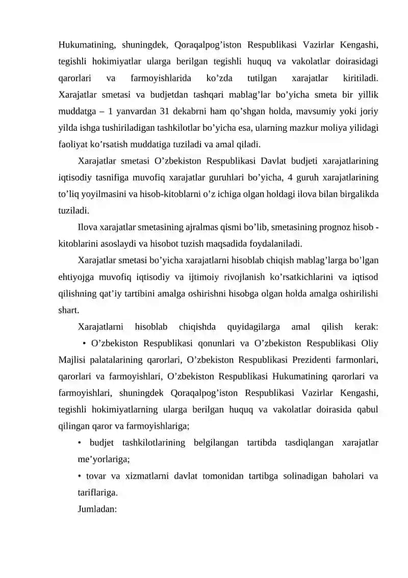 Budjet Tashkilotlarining Moliyalashtirilishi 4