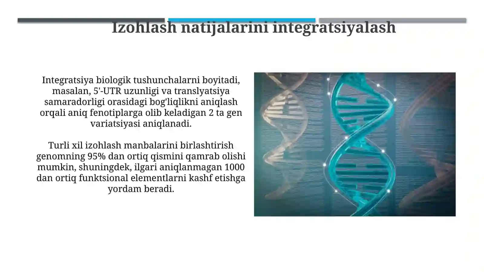 Struktur va funksional genom annotatsiyalari 4