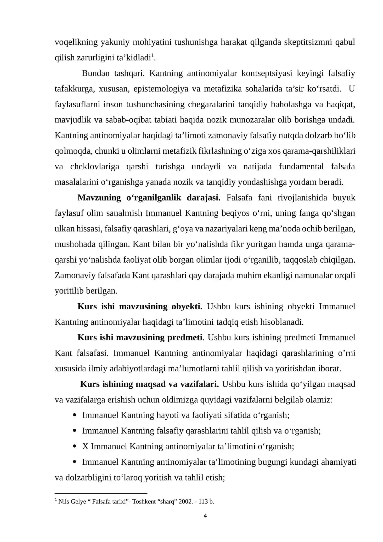 Immanuel Kantning antinomiyalar haqidagi ta’limoti 4