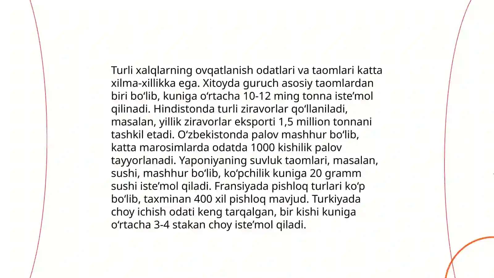 Dunyo xalqlari madaniyatidagi umumiylik va farqlar 4