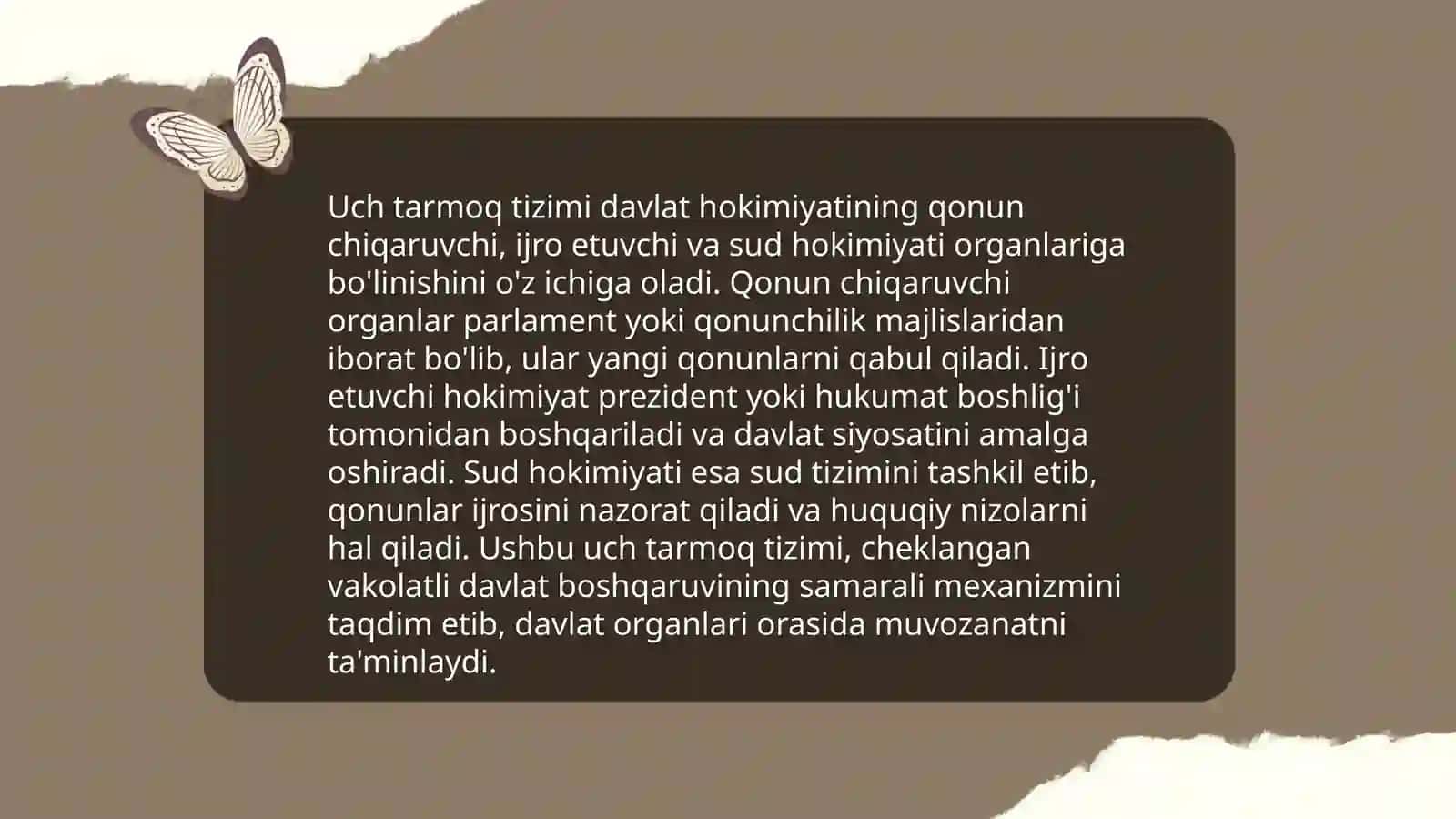 Mustaqillik yillarida davlat boshqaruvi tizimida amalga oshirilgan islohotlar 4