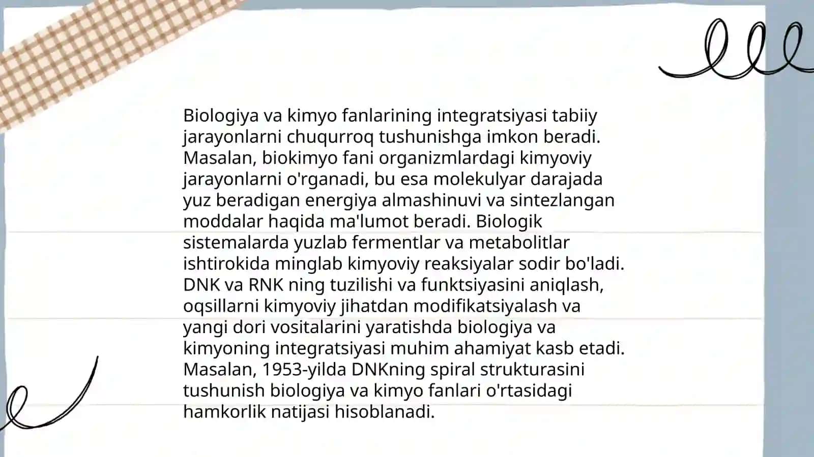 Biologiya taʼlimidagi integratsion jarayonlar va ularning taʼlimdagi ahamiyati 4