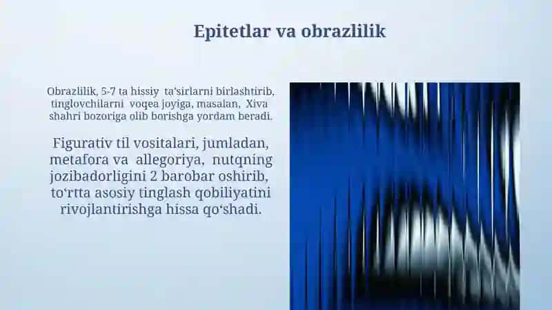 Badiiy Tasvirlar Orqali Taʼsirchanlikni Kuzaytirish 4