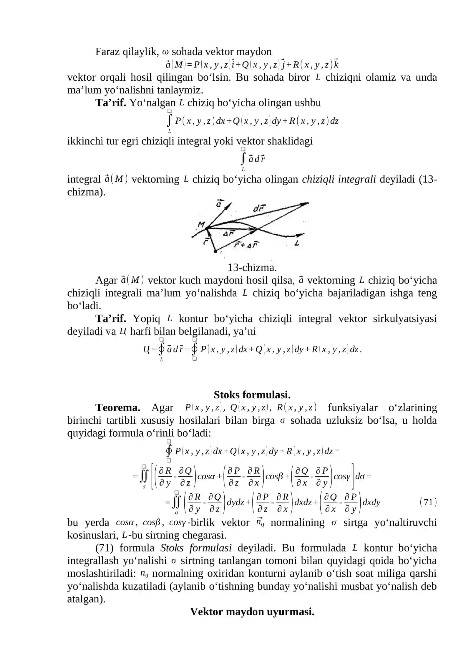 Vektor maydon 4