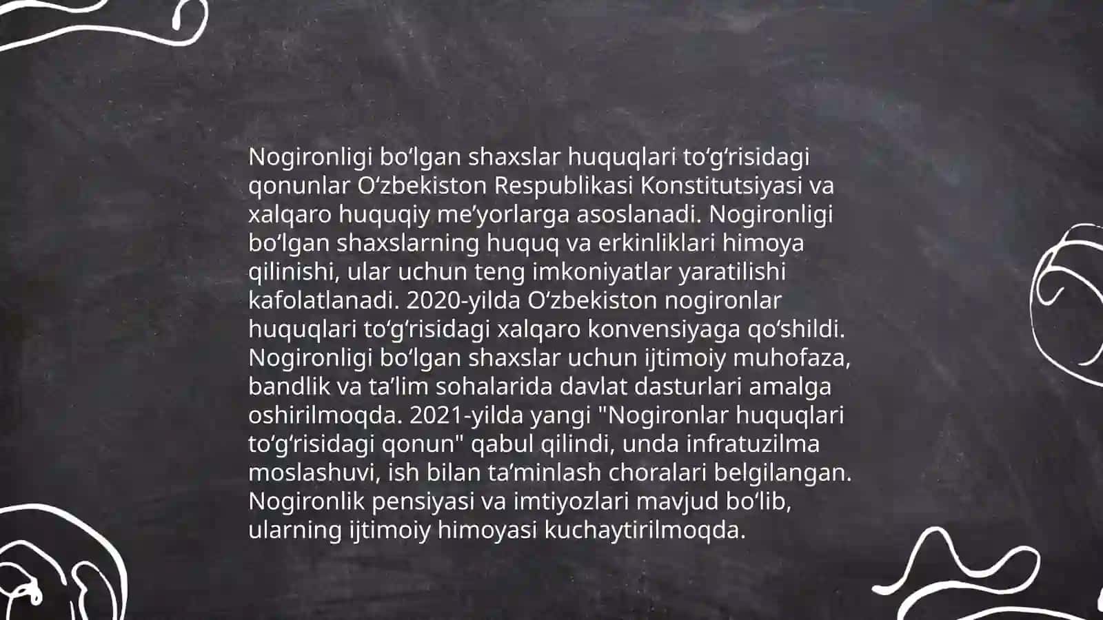 Inklyuziv ta‘ilmning huquqiy me'yoriy asoslari 4
