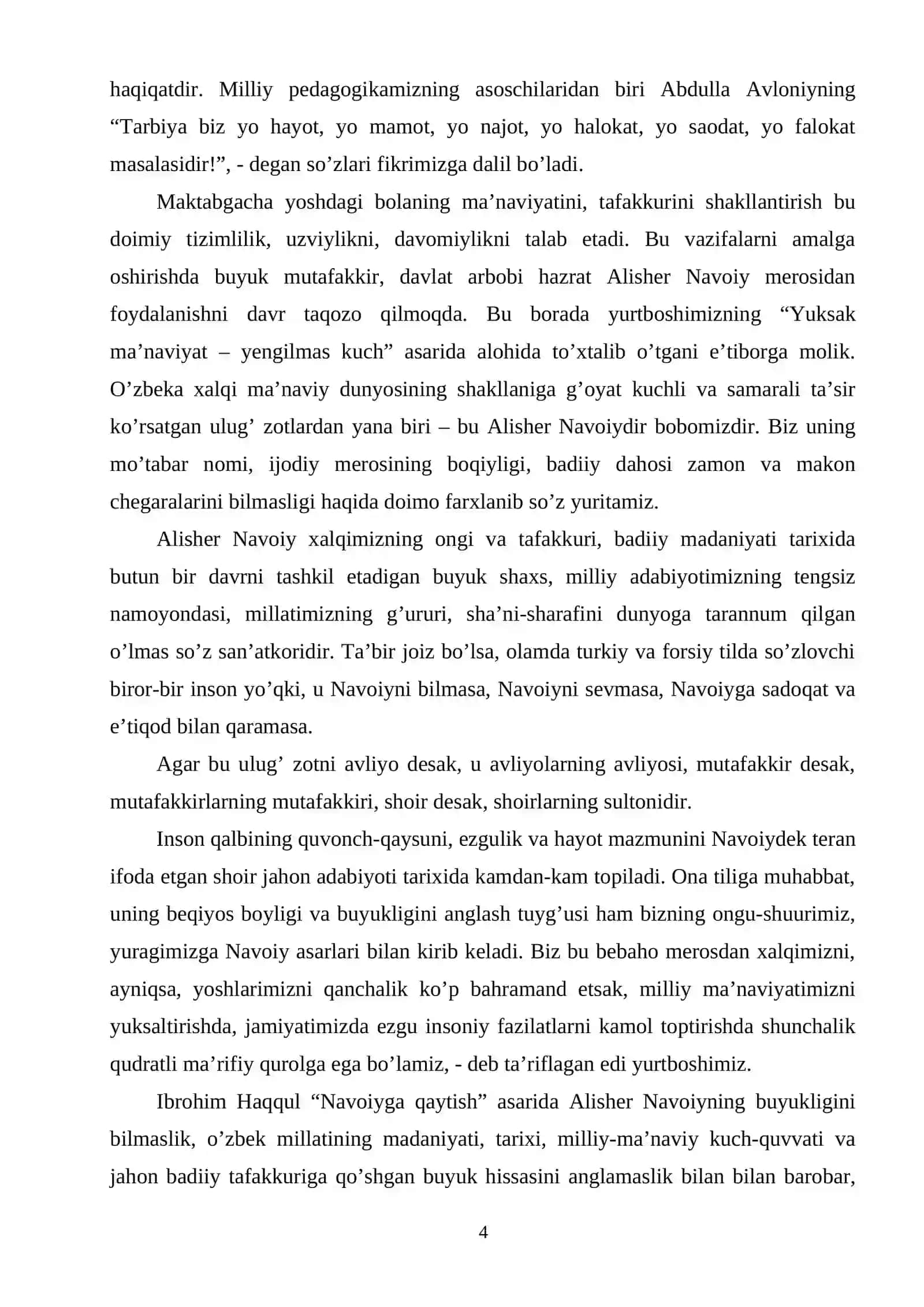 ALISHER NAVOIY MEROSI ASOSIDA MAKTABGACHA YOSHDAGI BOLALARNING TAFAKKURINI SHAKLLANTIRISH 4