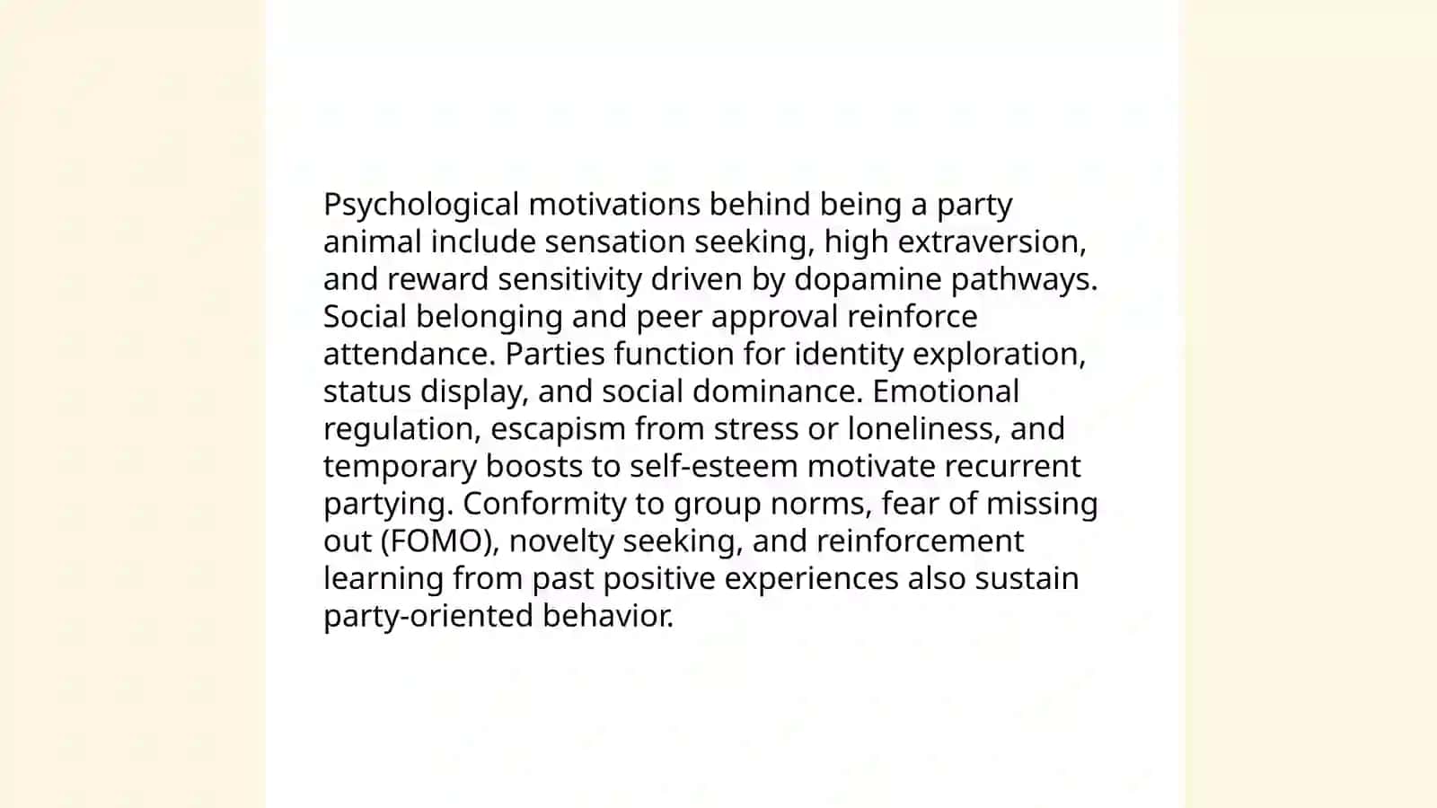 Party animals 4