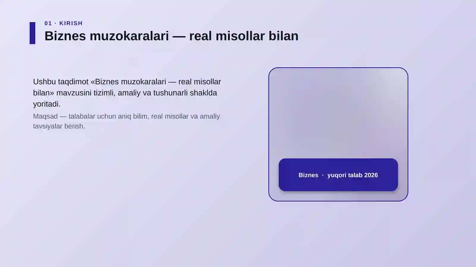 Biznes muzokaralari — real misollar bilan 4