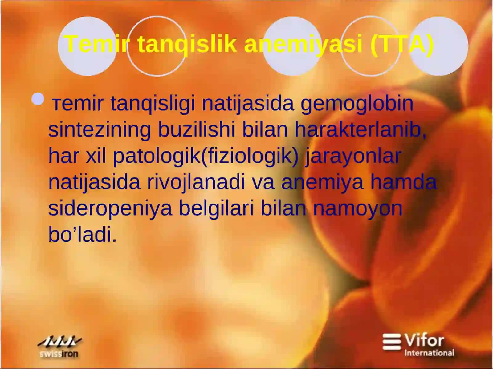 Qon va qon hosil qiluvchia’zolar kasalliklari semiotikasi (anemiya va uning turlari) 4