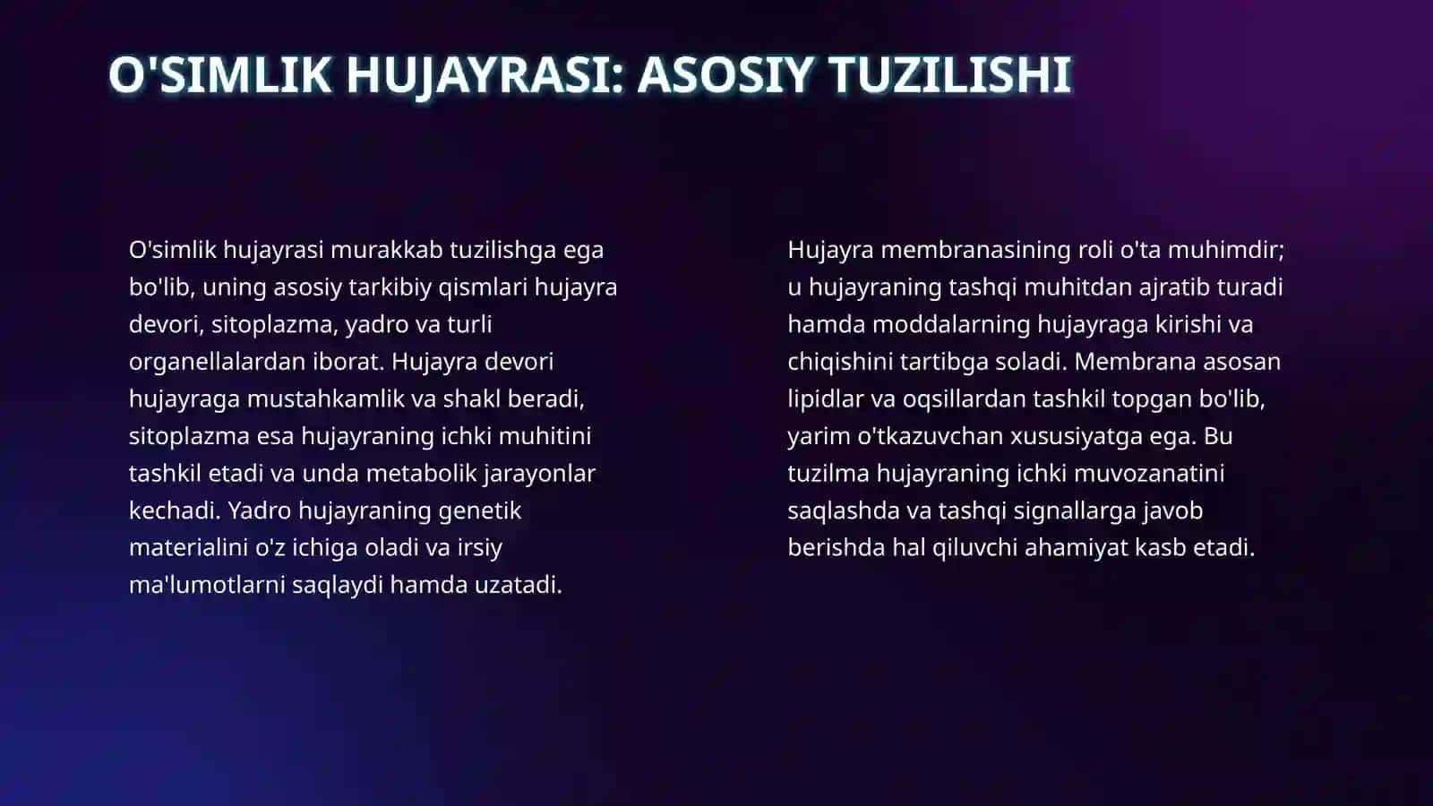 Mavzu:o'simliklarnig kelib chiqishi ikkilamchi bo'lgan moddalar 4
