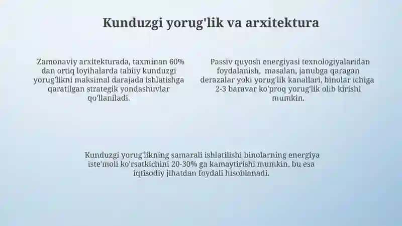 Kunduzgi Yorug'lik va Shahar Rejalashtirish 4