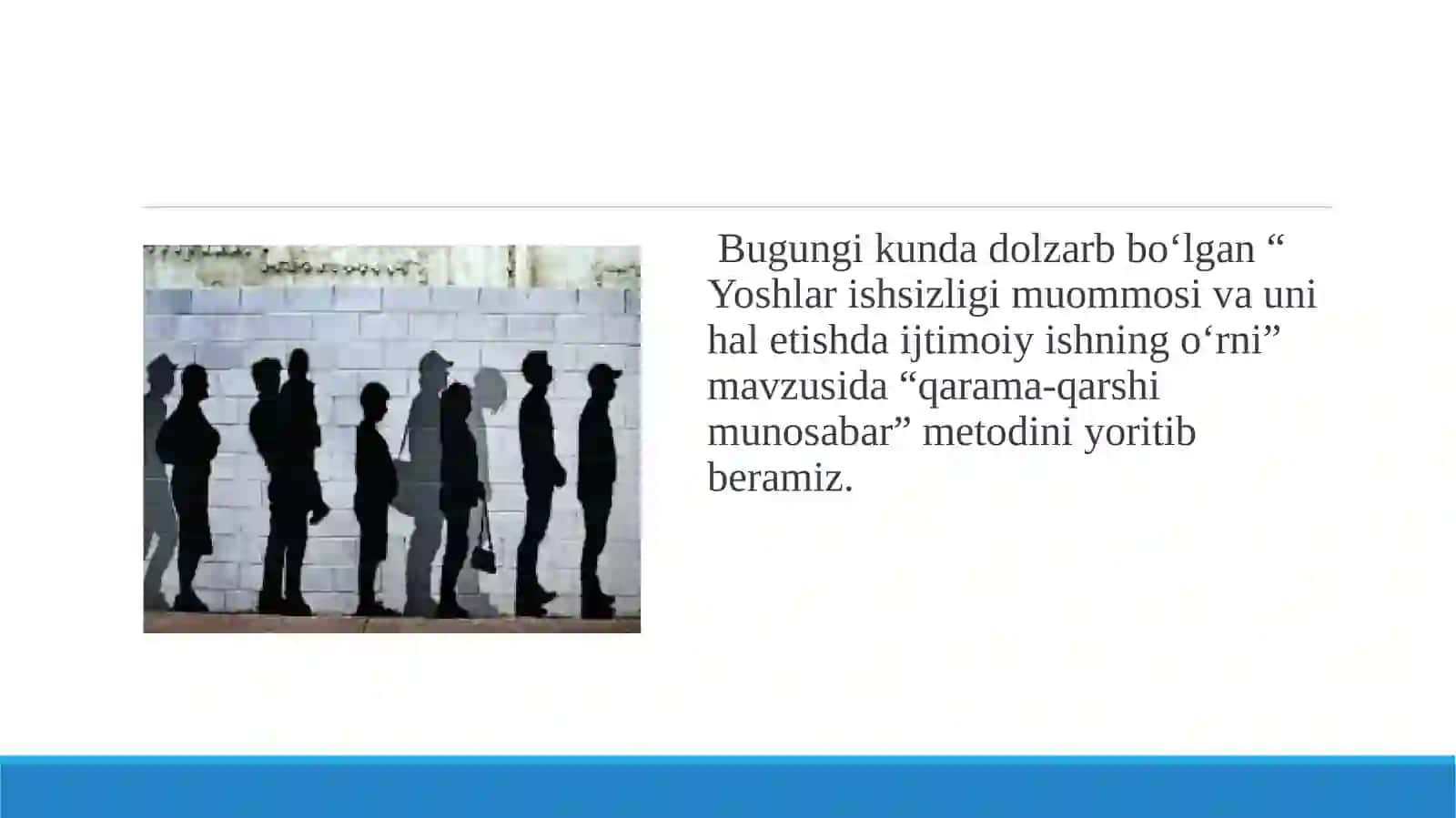 “Qarama-qarshimunosabat”metodi 4