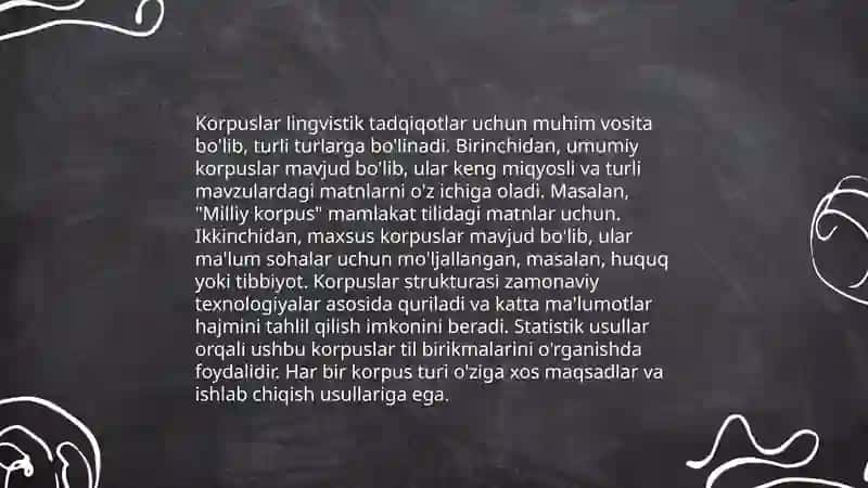 Korpus lingvistikasi 4