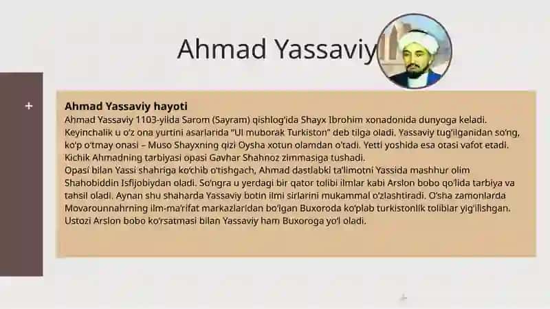 Ahmad Yassaviy 4