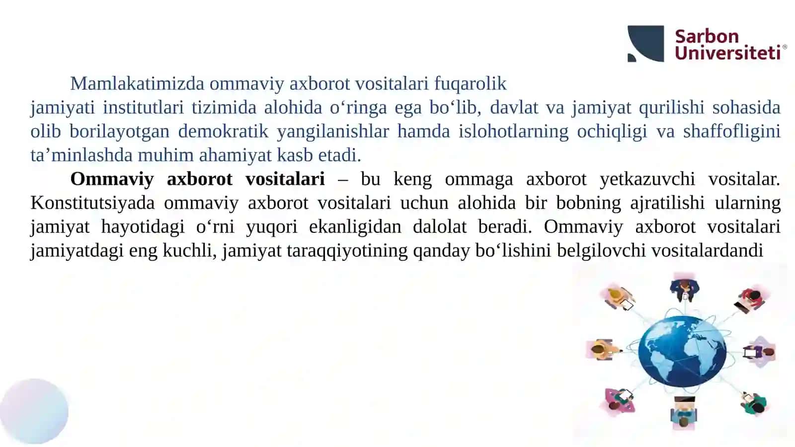 Ommaviy axborot vositalari 4