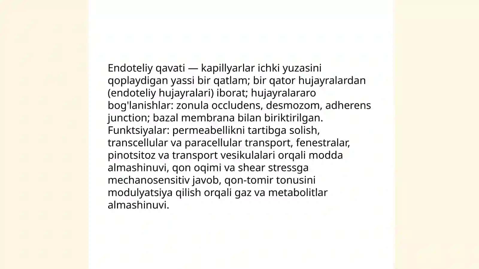 11.Qon tomirlari orqali moddalar almashishining biofizikaviy mexanizmi 4
