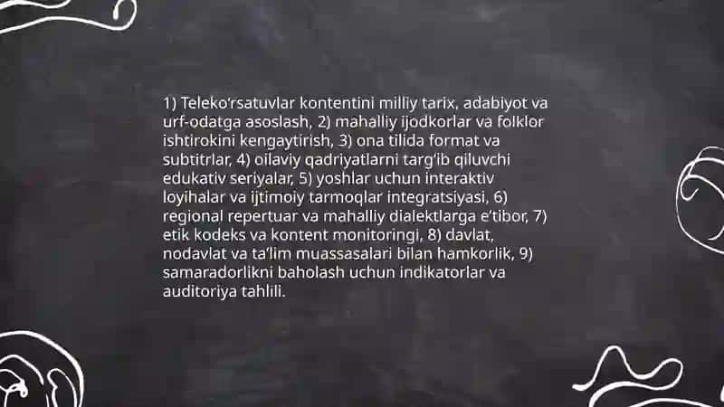 Media madaniyatni shakllantirishda milliy qadriyatlar oʻrni 4