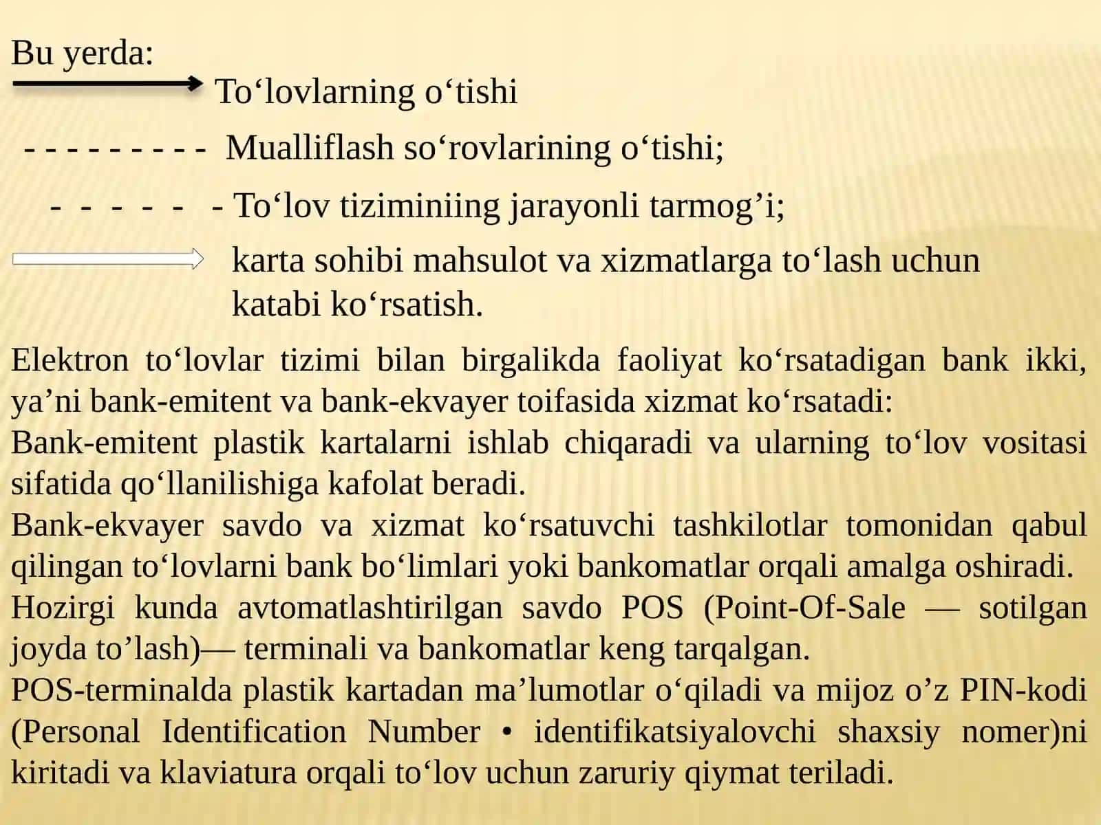 ELEKTRON TOʻLOVLAR TIZIMIDA AXBOROTLARNI HIMOYALASH 4