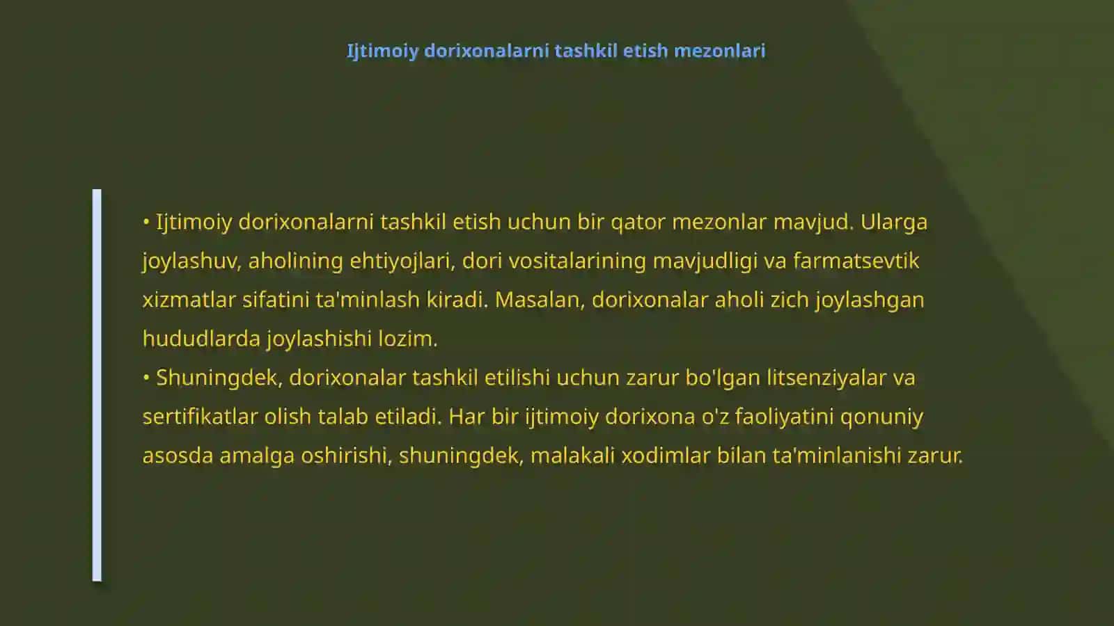 Ijtimoiy dorixonalarni tashkil etish, joylashtirish tartibi vazifalari va funksiyalari 4