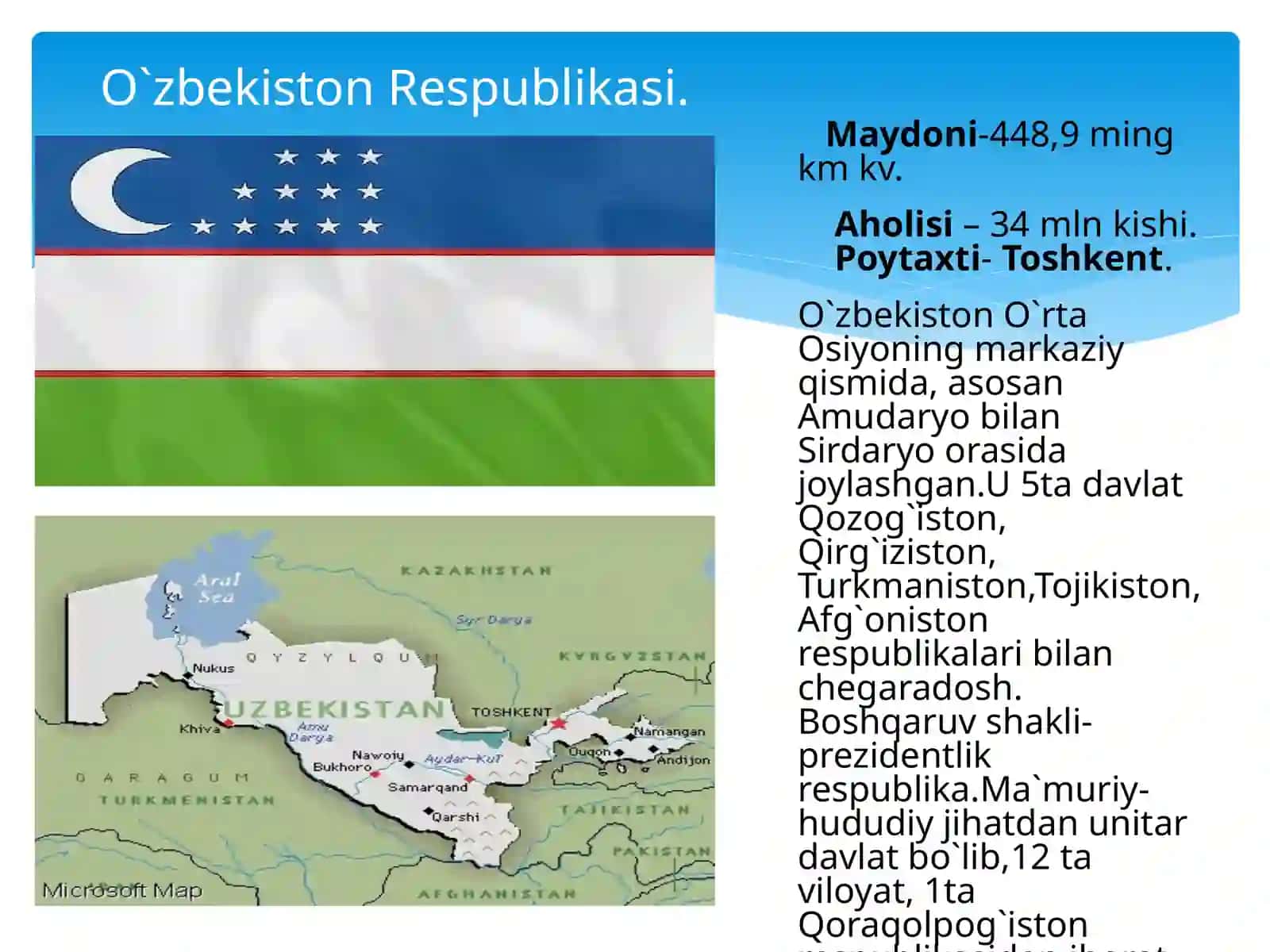 Markaziy Osiyo Mamlakatlari 4