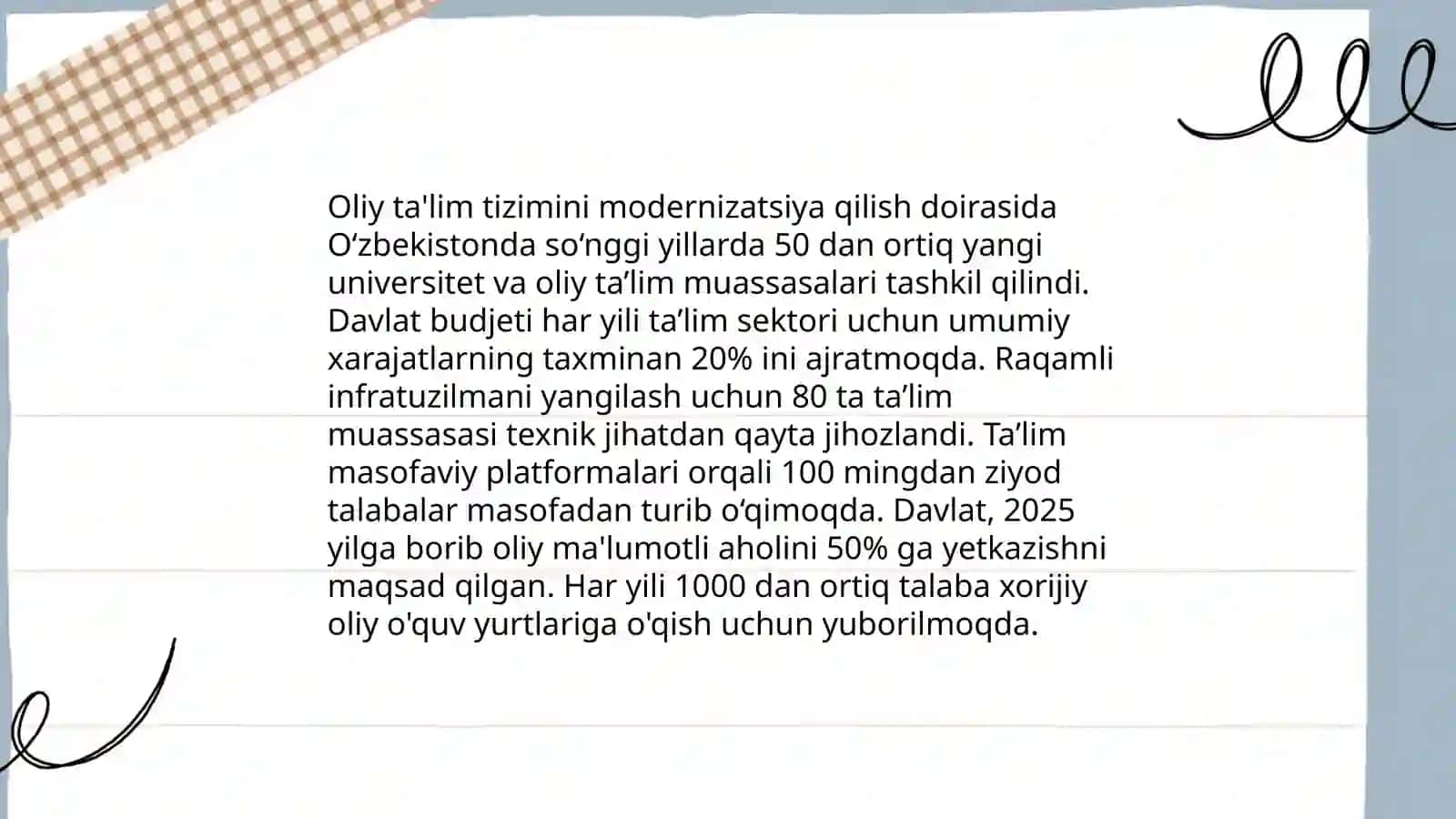 Milliy Ta'lim Dasturi islohoti 4