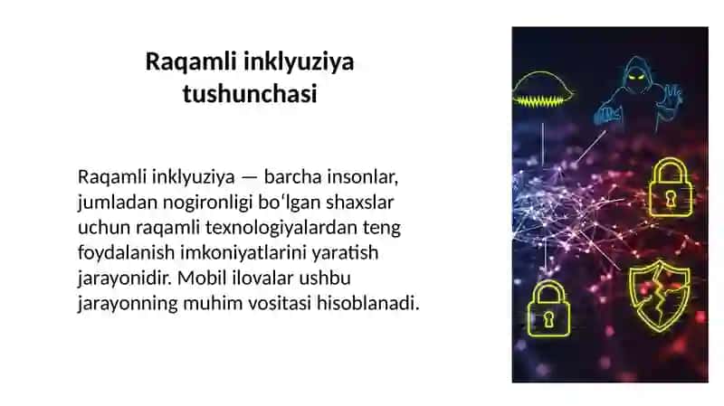 Mobil ilovalar yordamida nogironligi bo‘lgan shaxslarga xizmat ko‘rsatish imkoniyatlari 4