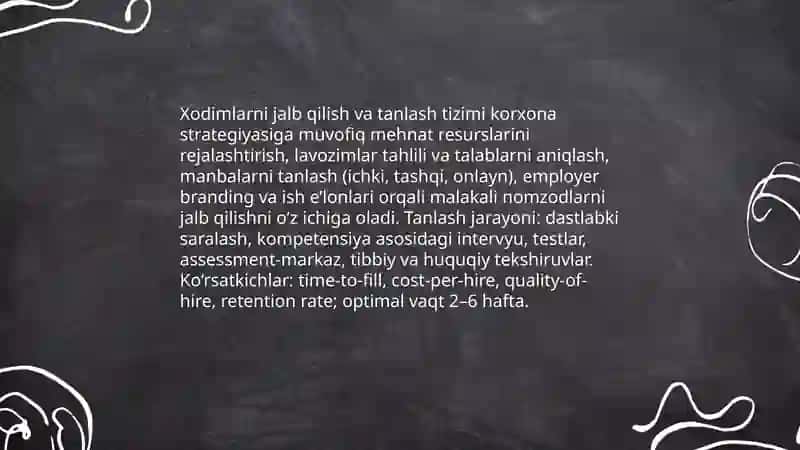 Mehnat Resurslari va Raqobatdoshlikni Ta'minlash 4