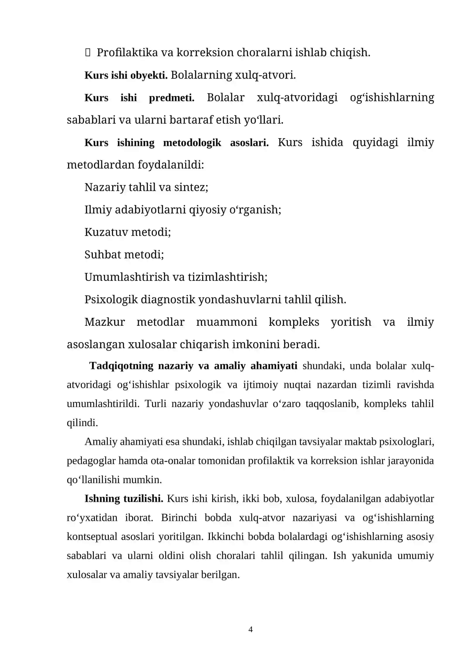 Bolalar xulq-atvoridagi o'zgarishlar 4