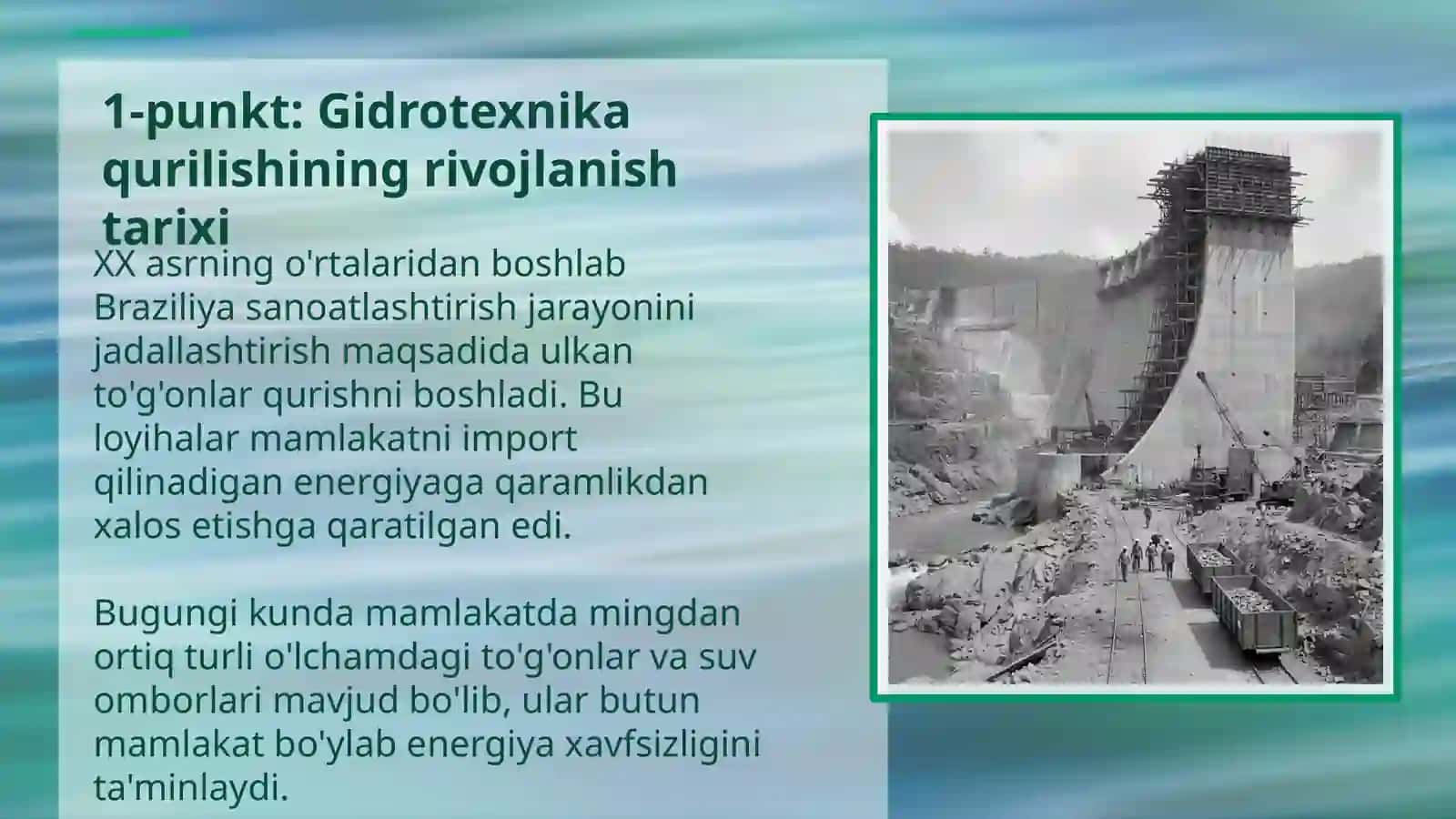 Braziliya suv omborlari: Umumiy sharh va ahamiyati 4