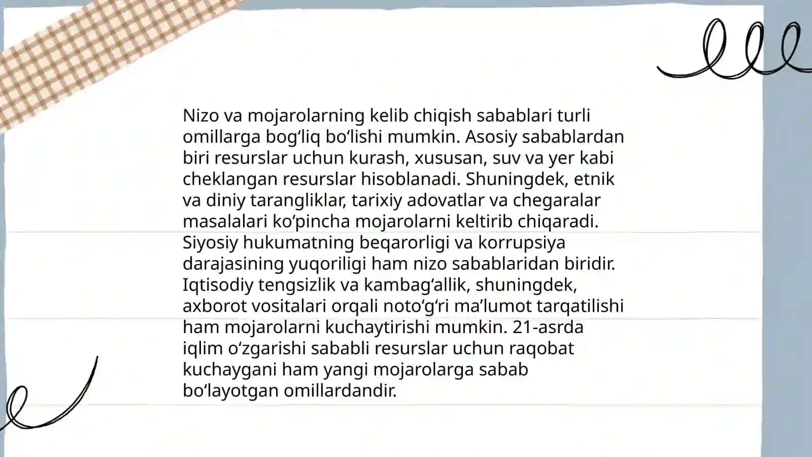 Nizo va uning turlari 4