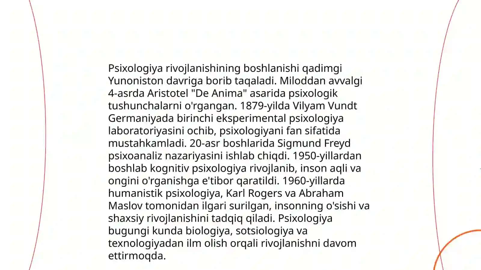 Psixologiya fanining predmeti va tadqiqot metodlari 4