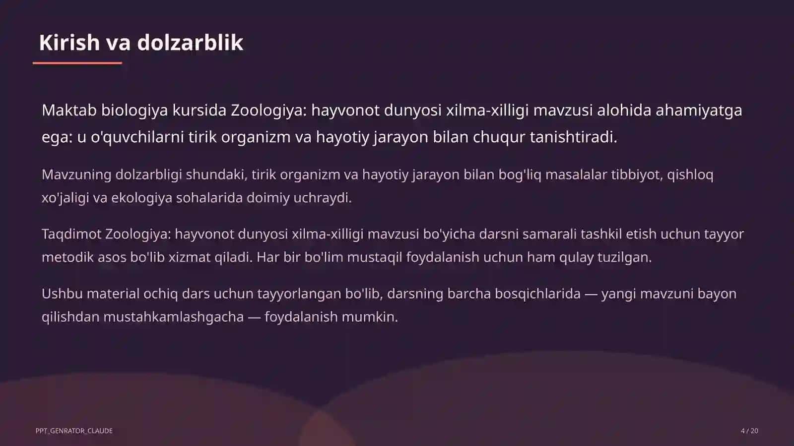 Zoologiya: hayvonot dunyosi xilma-xilligi (7-sinf) 4