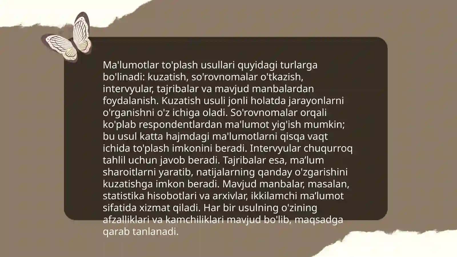 Matematik statistikani o'rganganlar uchun 4