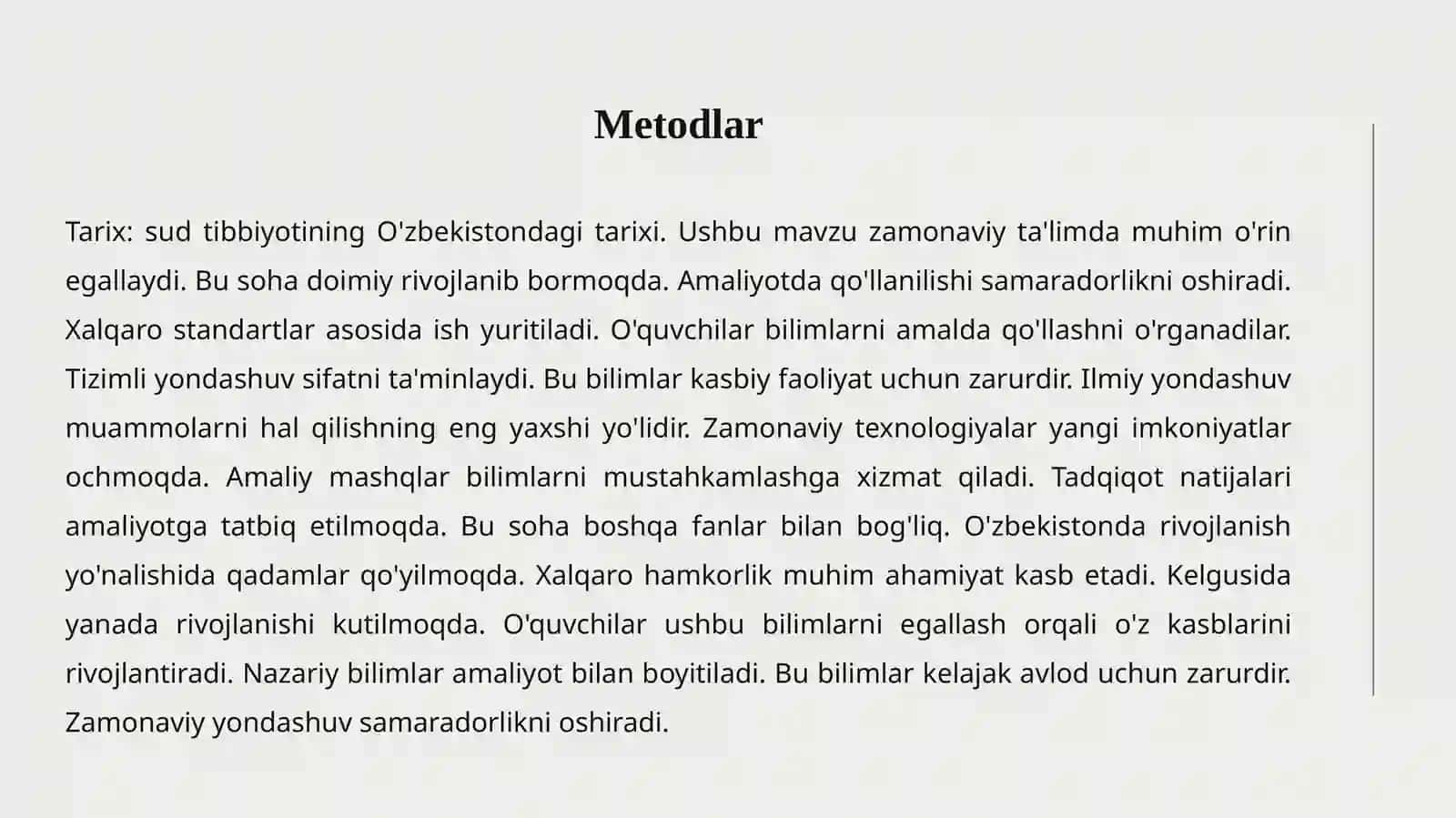 SUD TIBBIYOTI RIVOJI 4