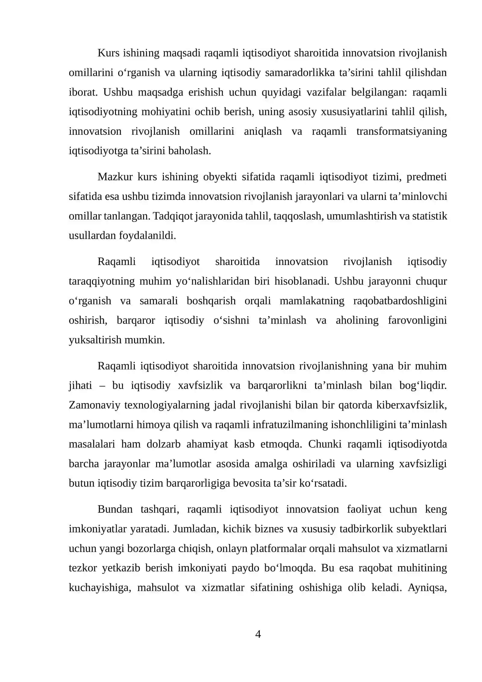 Raqamli iqtisodiyot sharoitida innovatsion rivojlanish omillari 4