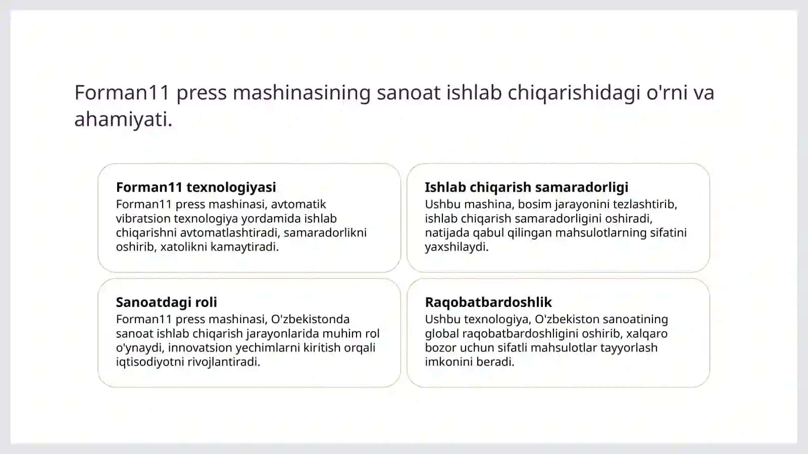 Forman11Aftomatik tebranishli presslash mashinasi 4