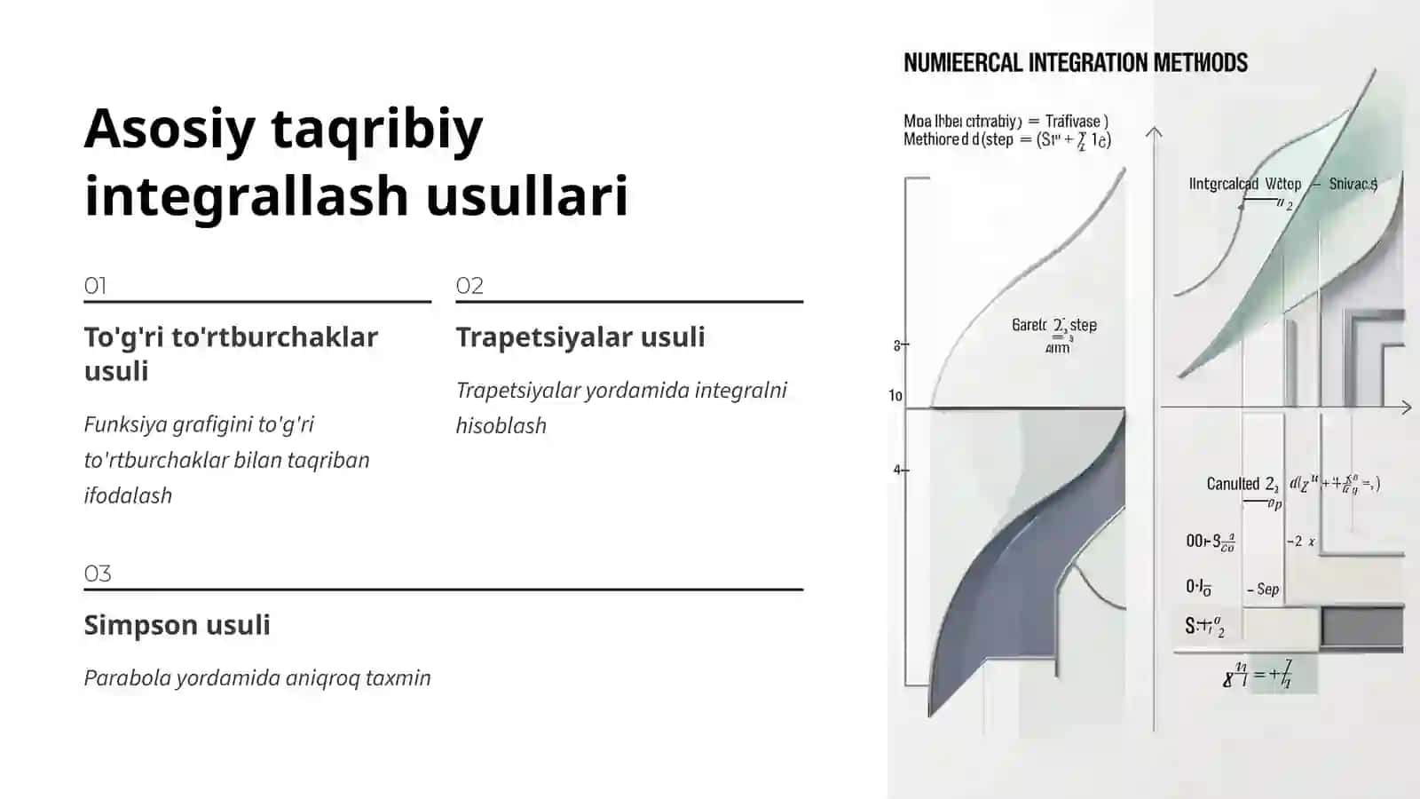 Taqribiy integrallash 4