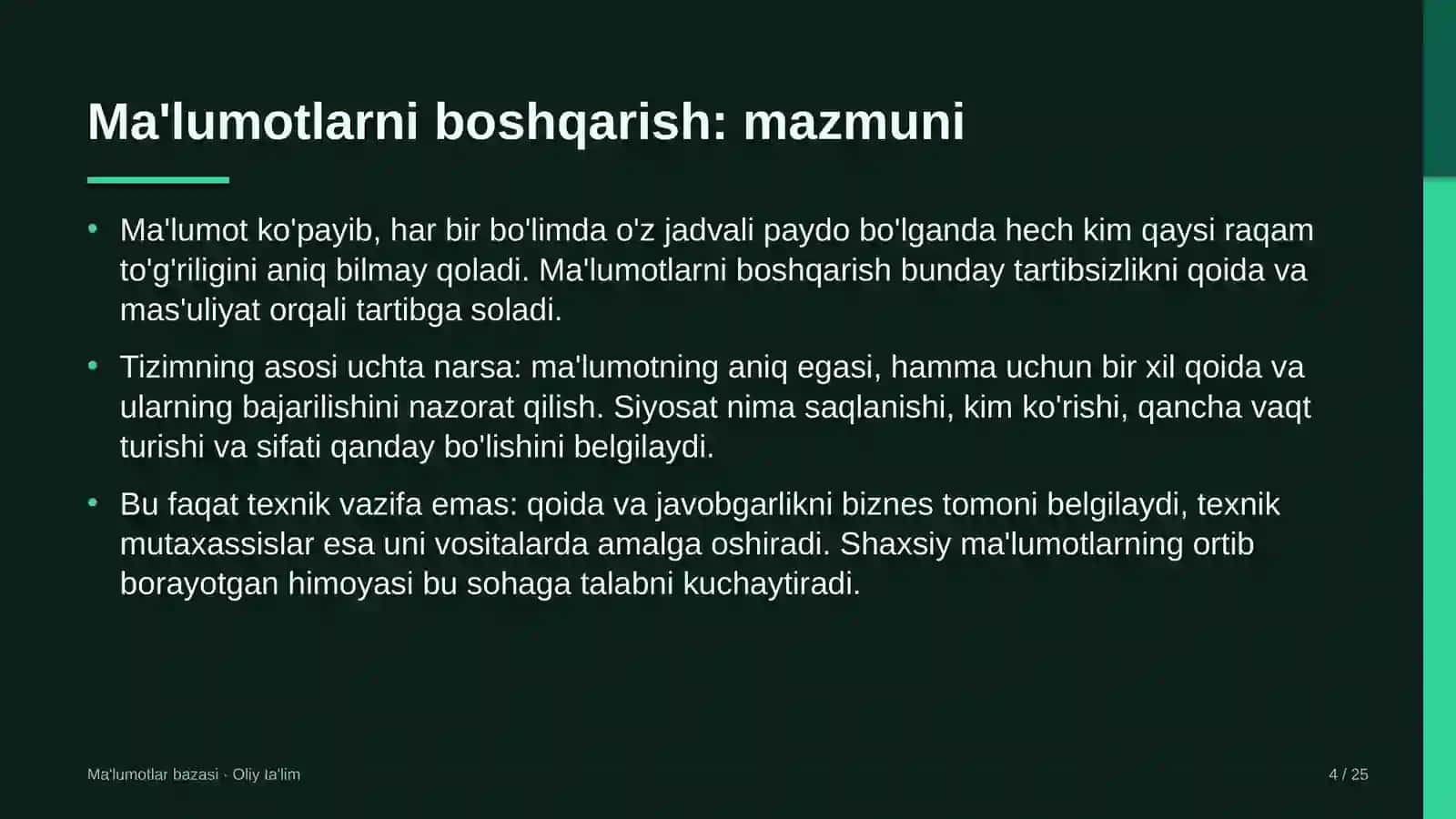 faktoring kompaniyalarida ma'lumotlarni boshqarish 7376 4