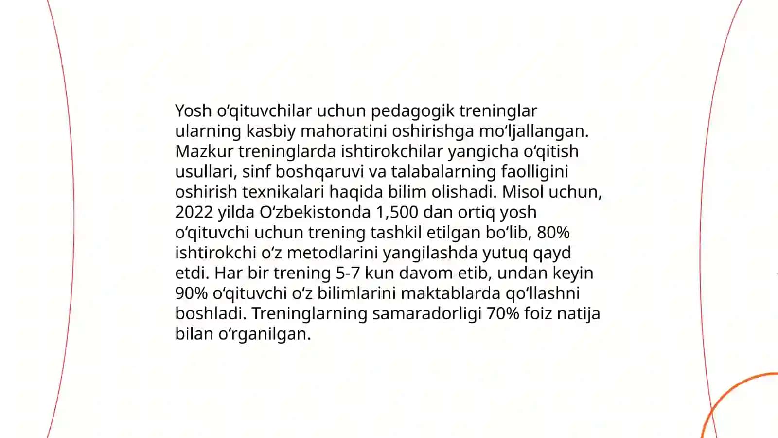 Yosh o'qtuvchilarning kasbiy-pedagogik dilkashligini o'rganish dasturi 4