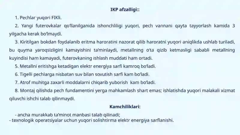 Induksion va Dielektrik Qizdirish uchun Ta’minot Manbalari 4
