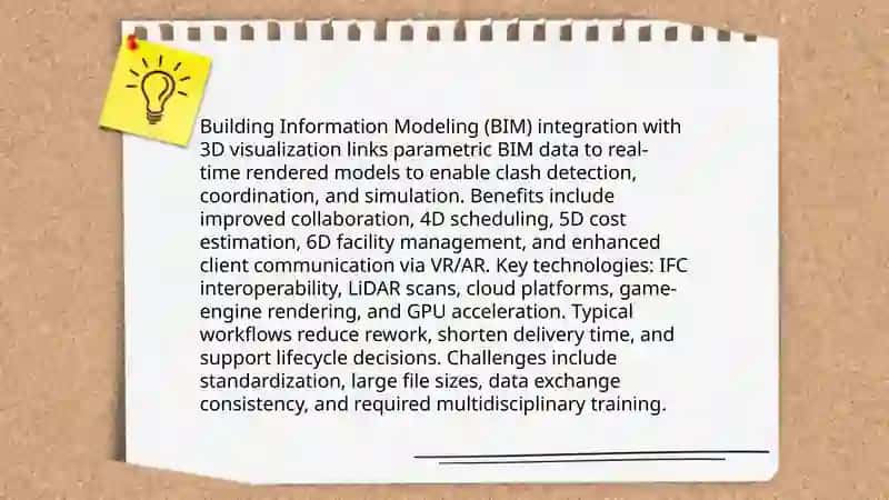 3D Visualization and Modeling in Architecture 4