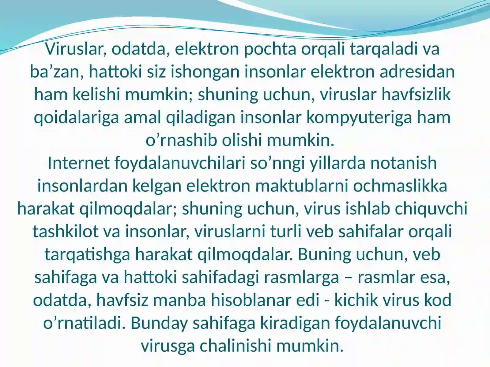 Viruslar va Ular Bilan Ishlash 4