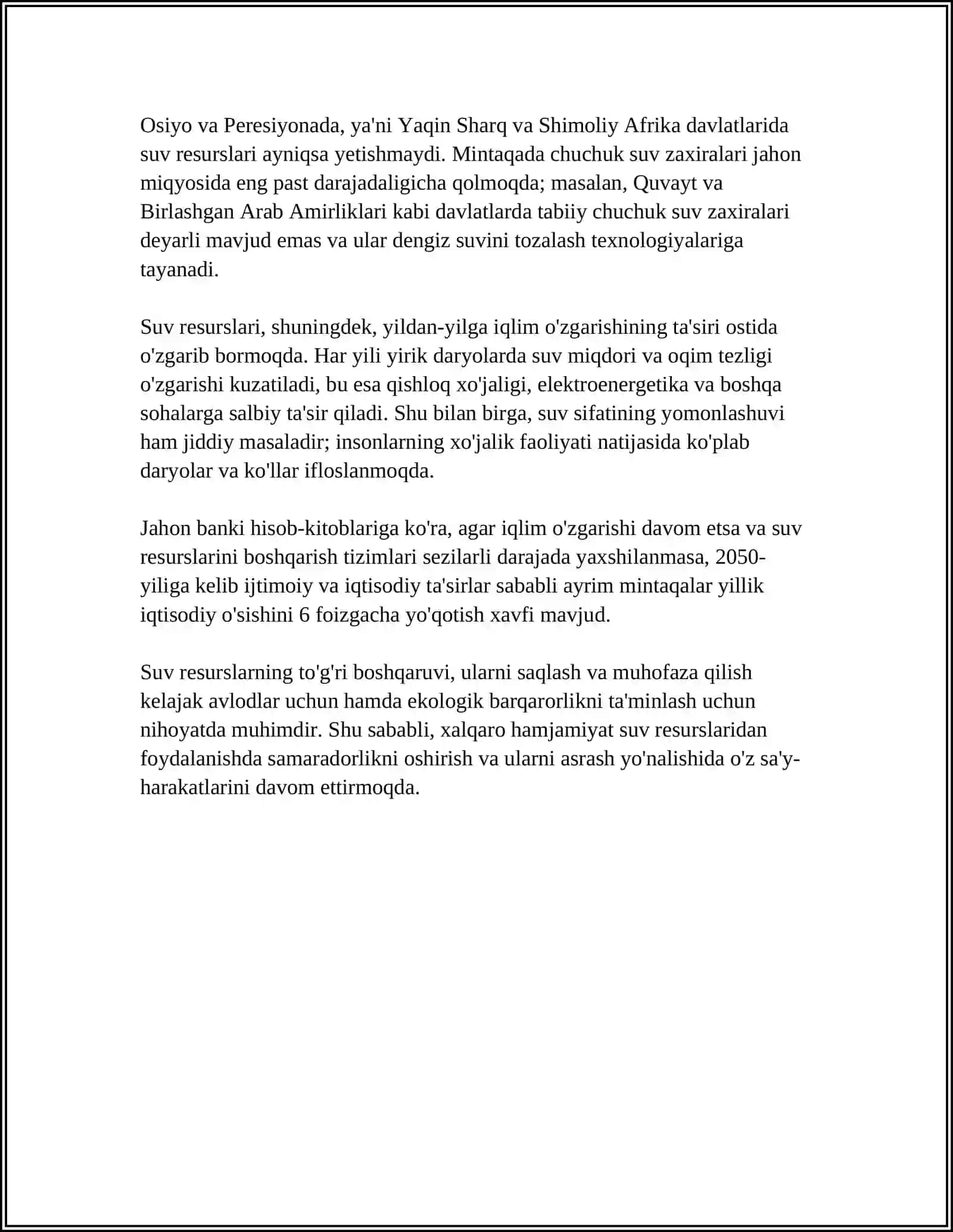 SUV RESUSLARI VA UNING JAMIAT HAYOTIDAGI ÒRNI 4