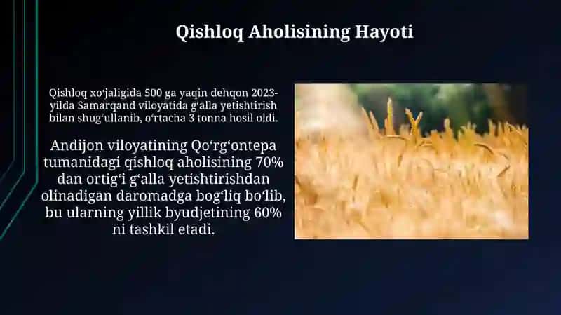 Gʻalla ekinlarining ahamiyati 4