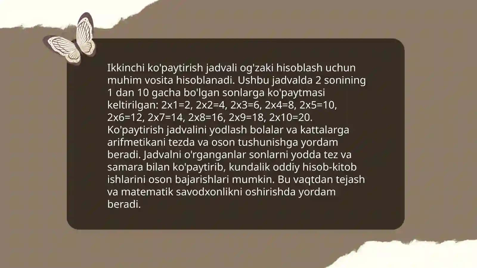 Boshlang'ich sinflarda matematikadan og'zaki hisoblashda o'rgatish metodikasi ( 3-4 sinflar misolida ) 4