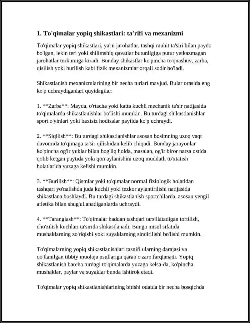 XIRURGIYA REFERAT 4