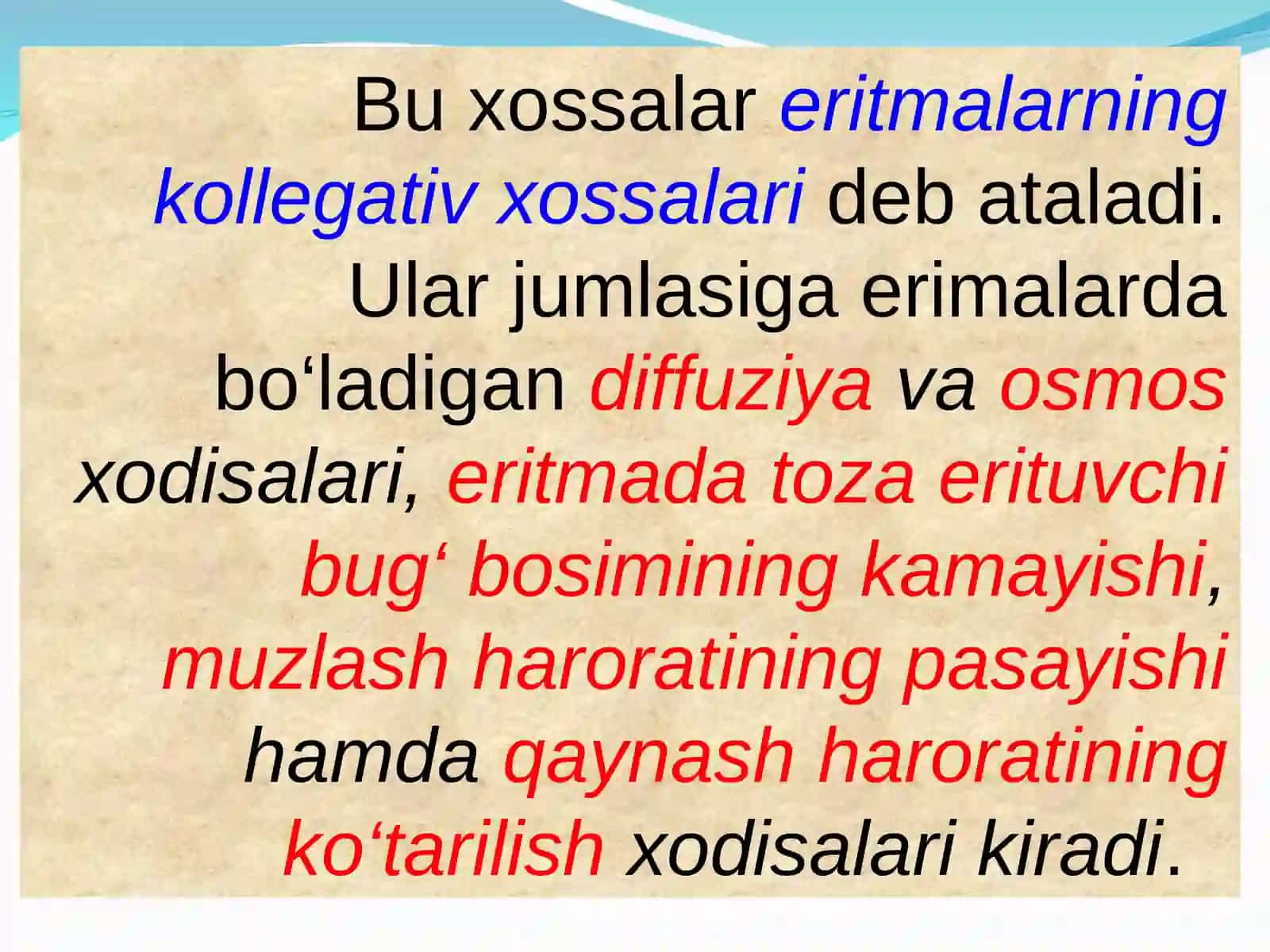 Kolloid eritmalarning molekulyar kinetik xossalari 4