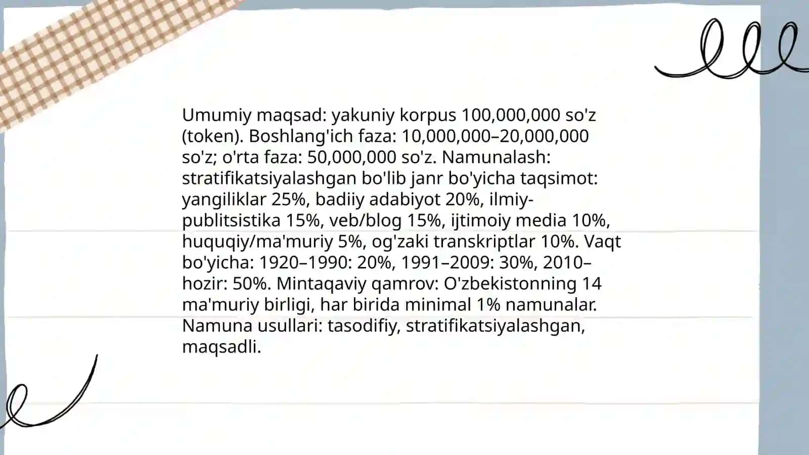 O'zbek tili milliy korpusini loyihalash 4