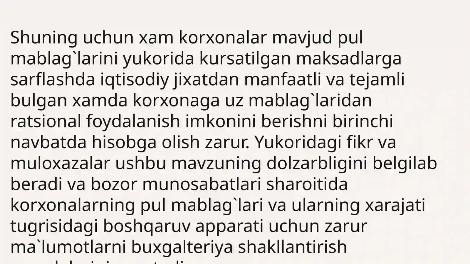 Naqd pul, kassa muomalalarining hisobini yuritish tartibi 4